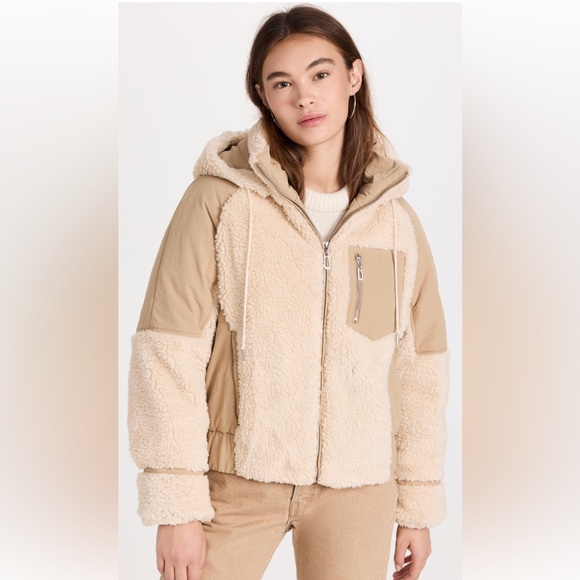 Ba&sh Eva Coat in Beige - Picture 2 of 10